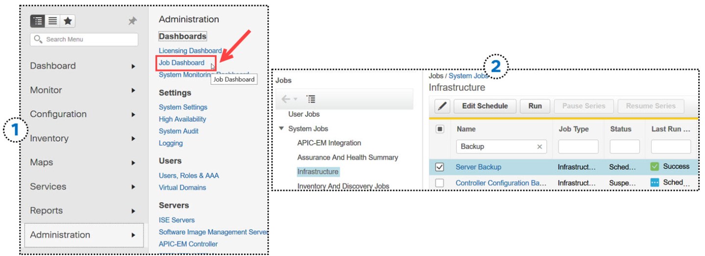 Prime Infrastructure 3.6 - Sauvegarde applicative